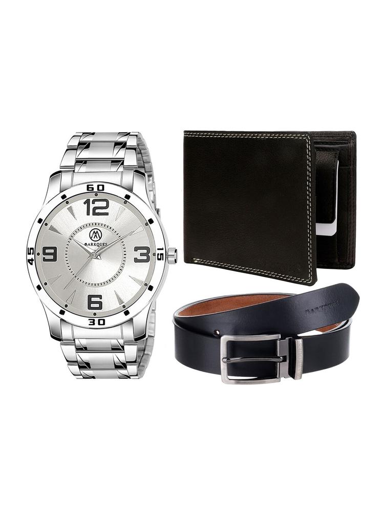 MARKQUES Men Solid Accessory Gift Set