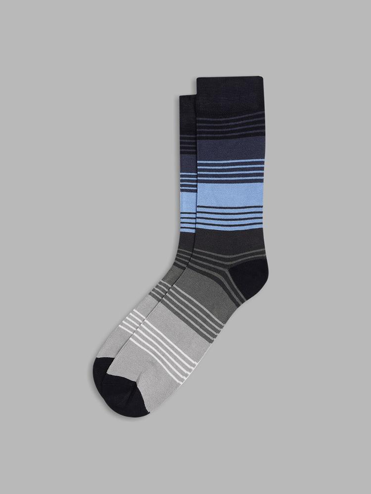 LINDBERGH Men Striped Calf-Length Socks
