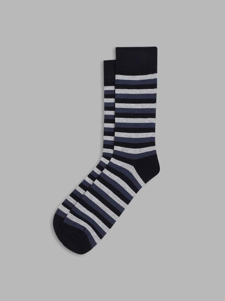 LINDBERGH Men Striped Calf Length Socks