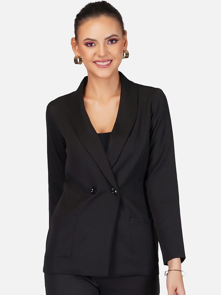 Tinted Women Double-Breasted Blazers