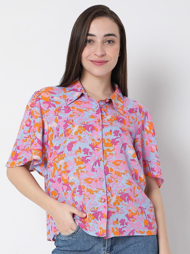 Vero Moda Women Floral Printed Casual Shirt