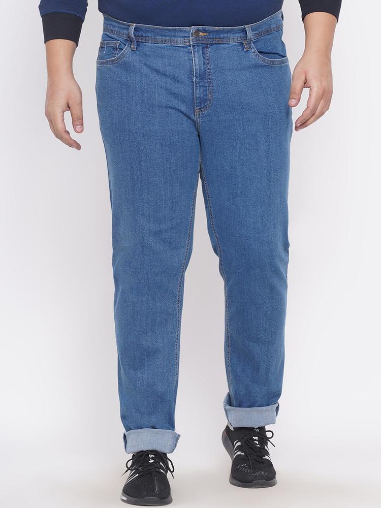 Santonio Men Cotton Cropped Stretchable Jeans