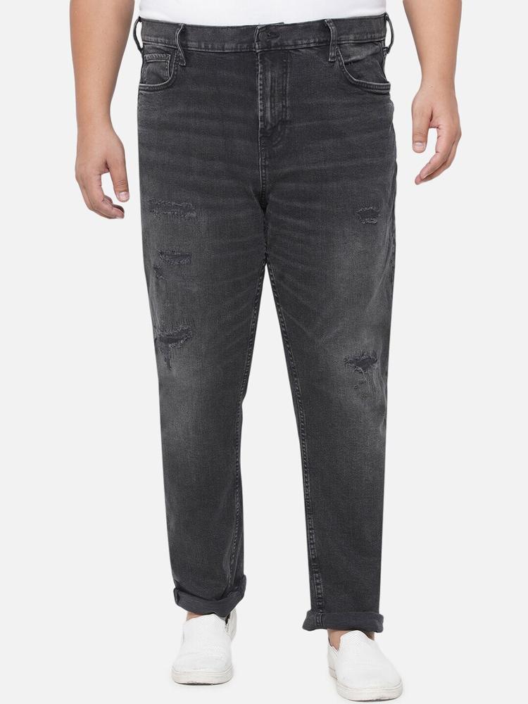 Santonio Men Cotton Cropped Light Fade Stretchable Jeans