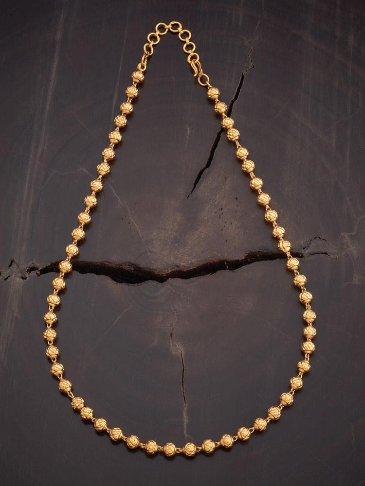 Kushal's Fashion Jewellery Copper Necklace