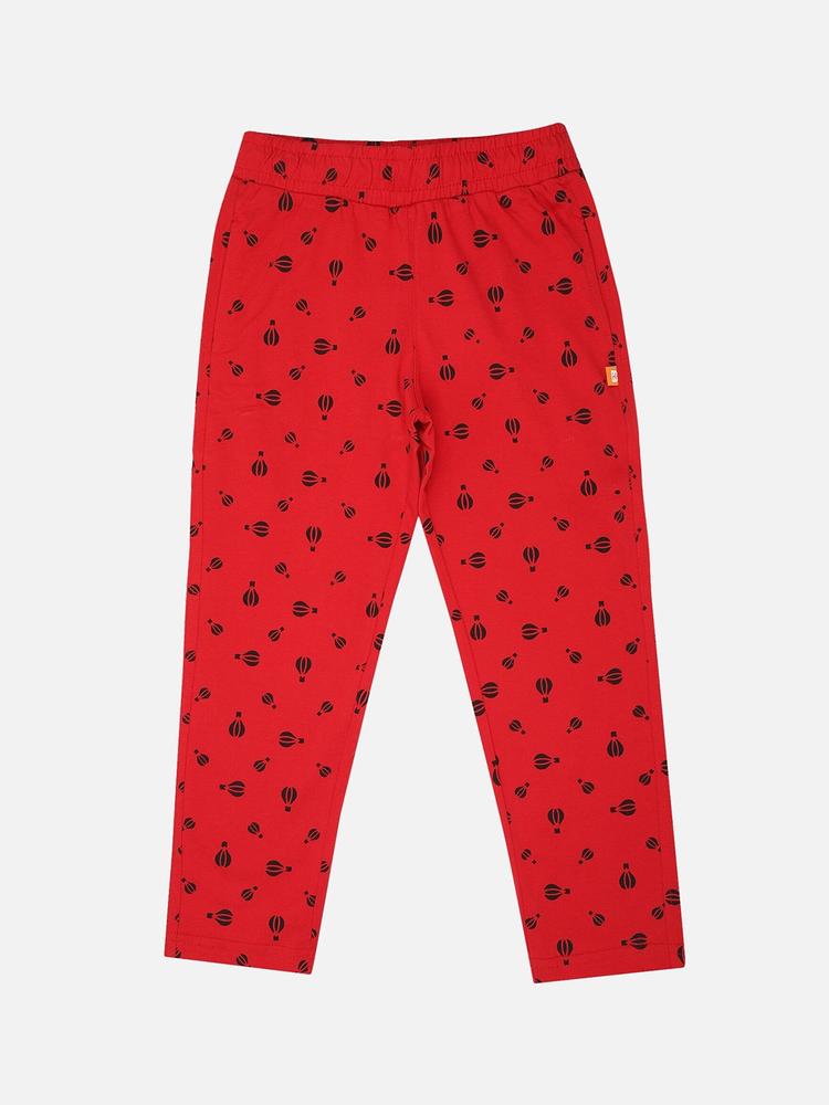 PROTEENS Boys Printed Cotton Track Pants