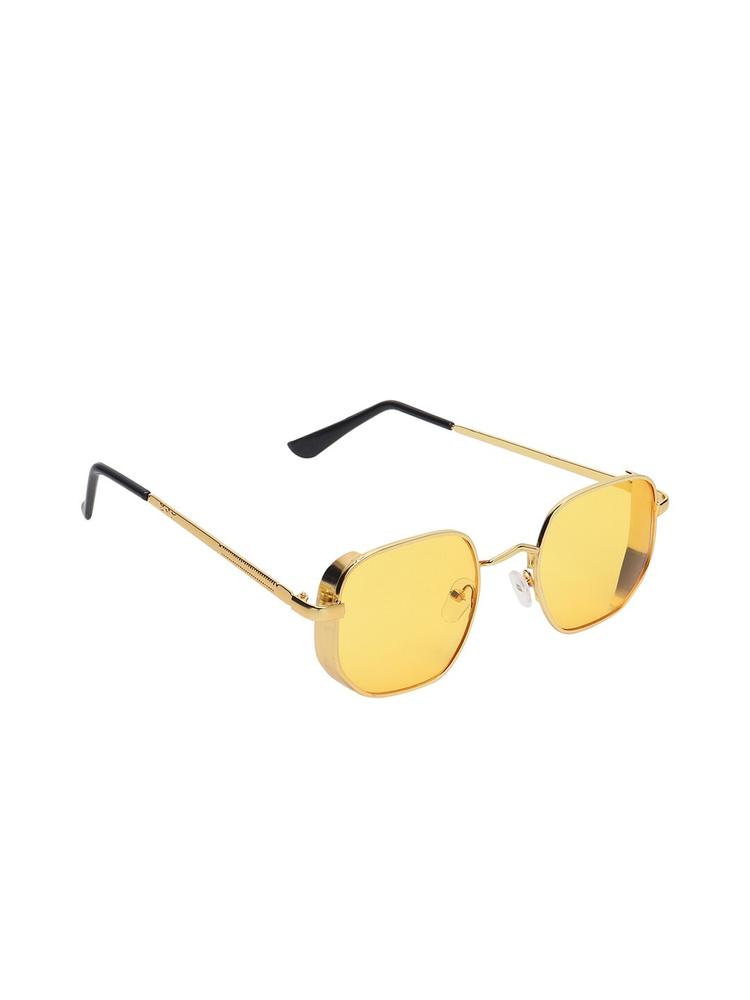 GARTH Square Sunglasses With UV Protected Lens G-YLW_PGRT_GEO