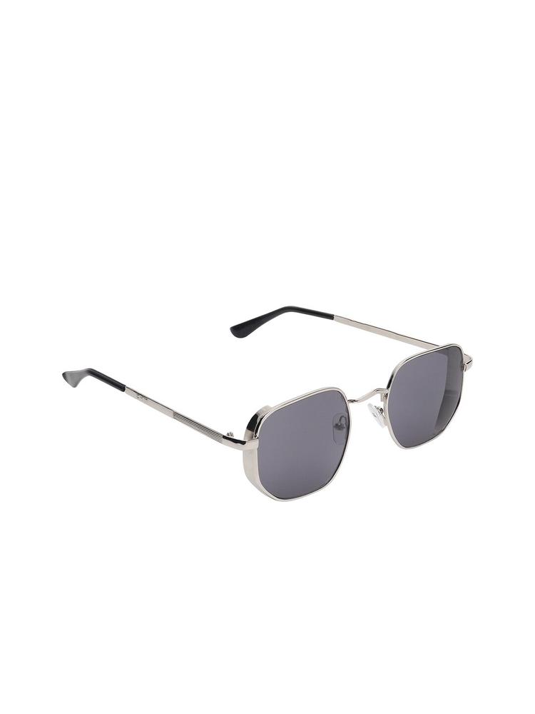GARTH Square Sunglasses With UV Protected Lens N-BLK_PGRT_GEO