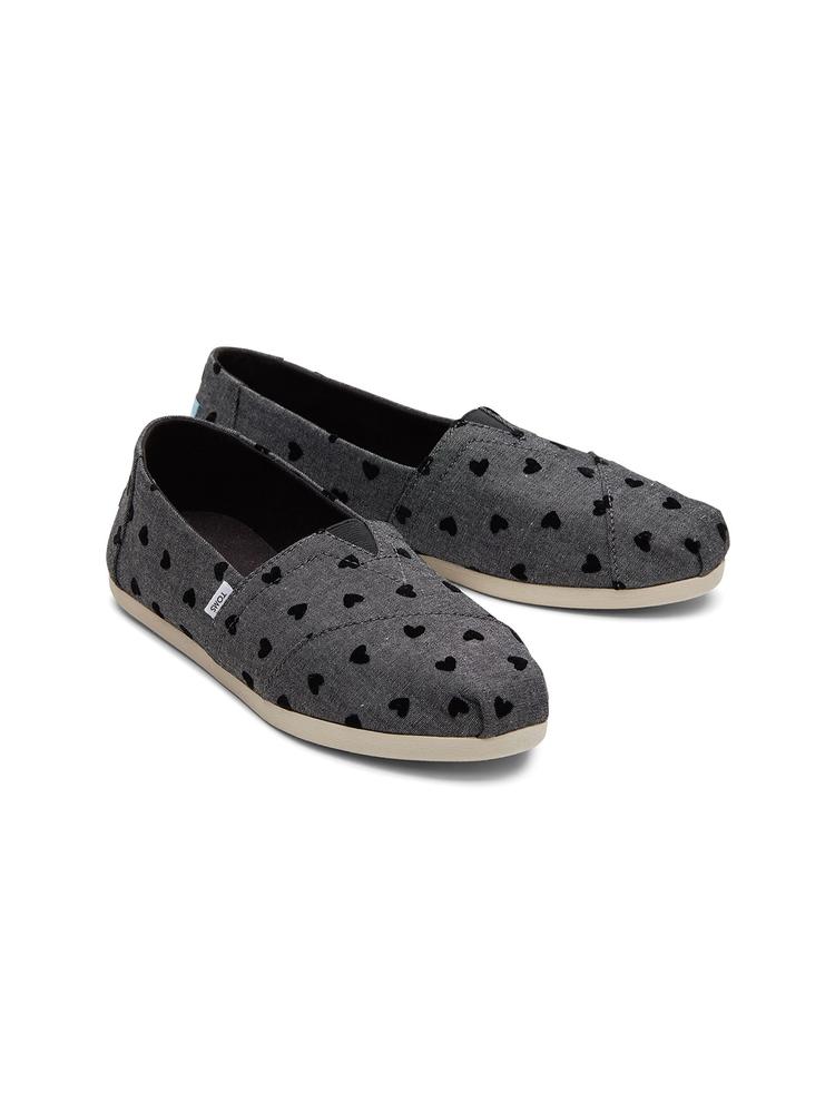 TOMS Women Printed Lightweight Canvas Slip-On Sneakers