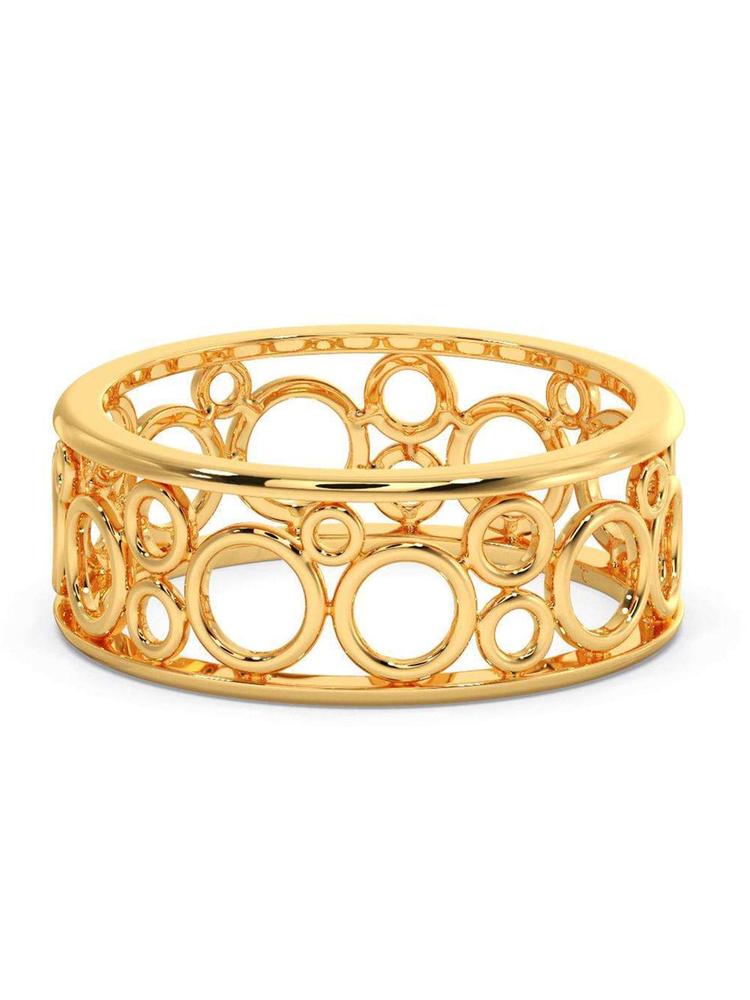 CANDERE A KALYAN JEWELLERS COMPANY Men 18KT Gold Ring-3.3gm