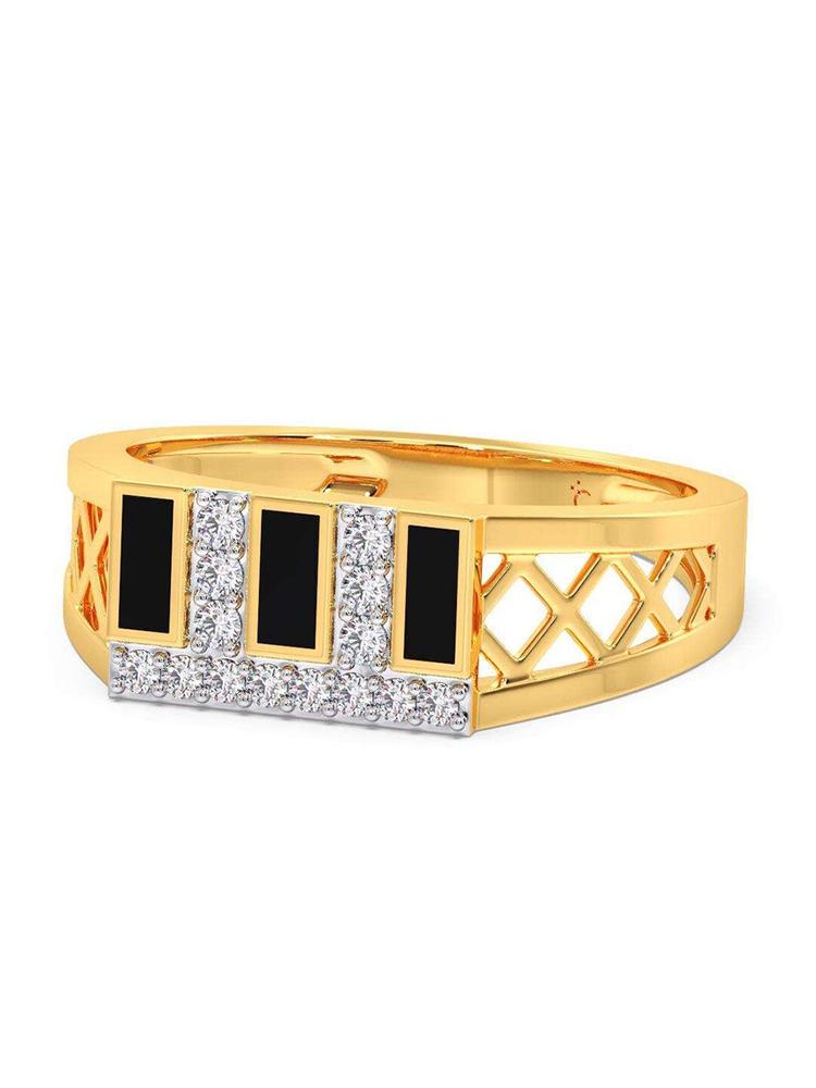 CANDERE A KALYAN JEWELLERS COMPANY 18KT BIS Hallmark Gold Diamond Ring - 4.52 gm