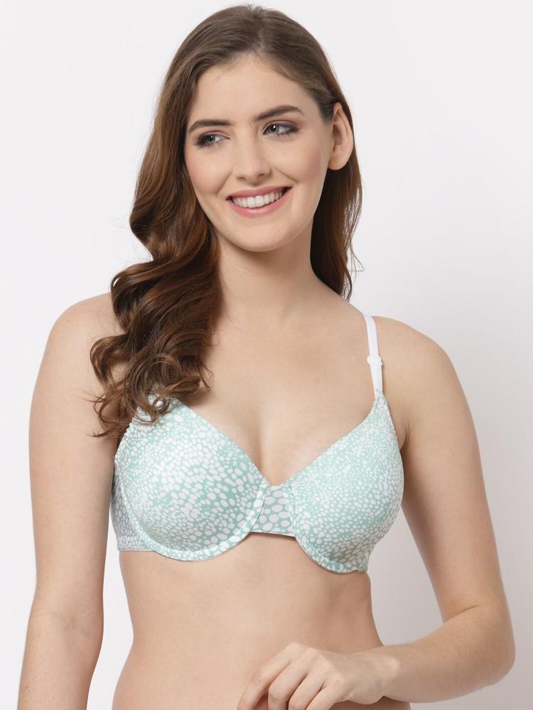 CUKOO Graphic Full Coverage Underwired Lightly Padded Everyday Bra