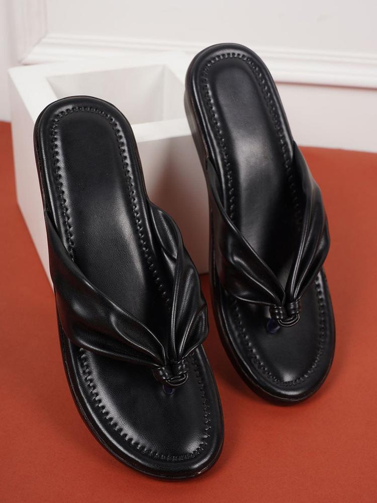 Style Shoes Textured Comfort Heels