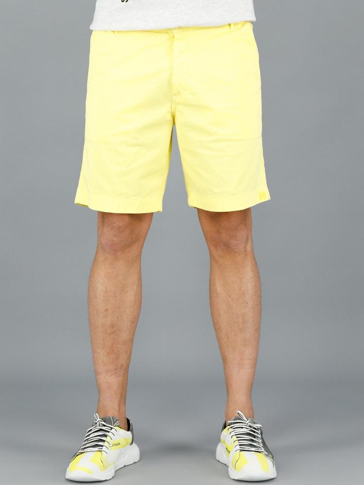 FREESOUL Men Yellow Shorts