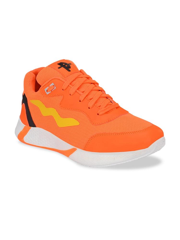 Provogue Men Orange Air Series Mesh Running Shoes