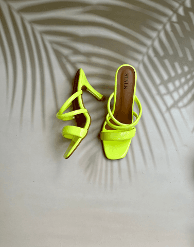 Shades Of Green Heels