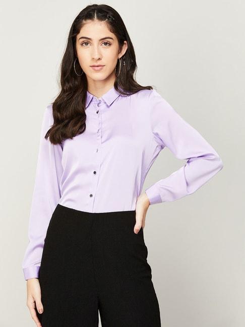 Code by Lifestyle Lilac Shirt