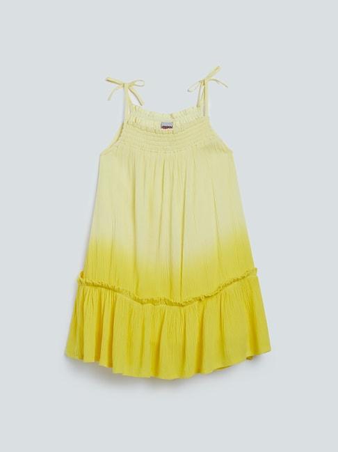 HOP Kids by Westside Yellow Ombre Dress