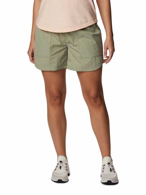 Columbia Sage Green Regular Fit Shorts