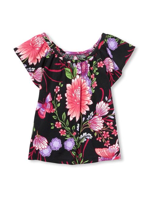 The Children's Place Kids Black Printed Top