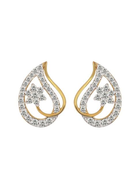 Joyalukkas 18 kt Gold & Diamond Earrings