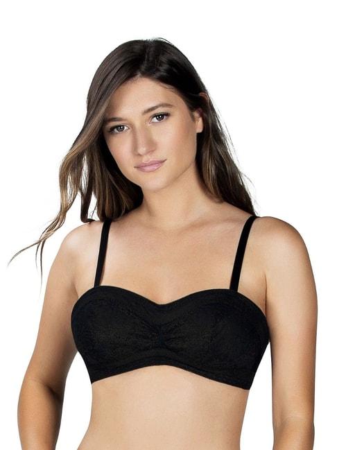 PARFAIT Black Non Wired Non Padded Bandeau Bra