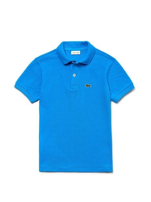 Lacoste Kids Blue Polo T-Shirt