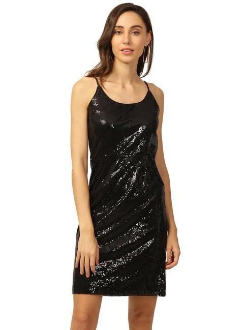 Zoella Black Embellished Slip Dress
