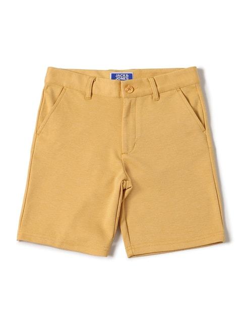 Jack & Jones Junior Orange Solid Shorts