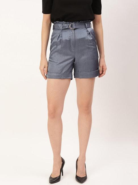 Zoella Grey Regular Fit Shorts