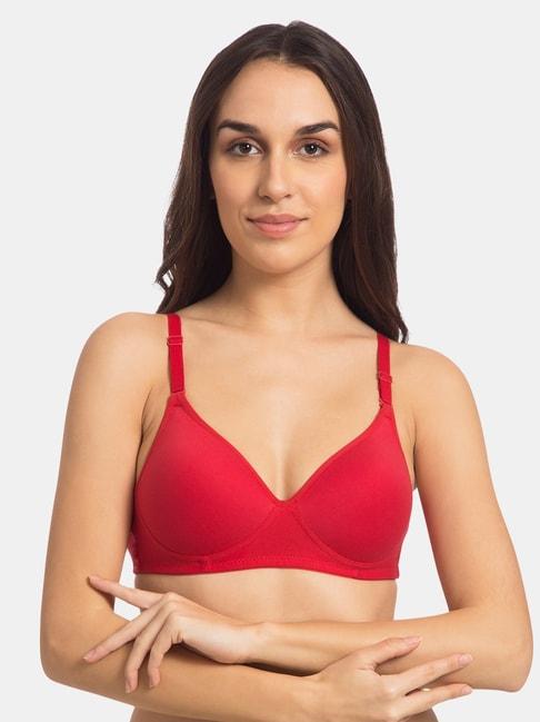 Tweens Red Non Wired Padded T-Shirt Bra