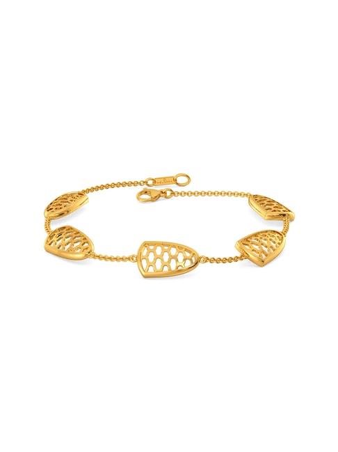 Melorra 18k Gold Frills of Charm Bracelet for Women