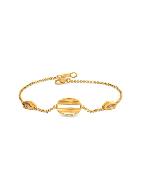 Melorra 18k Gold Bold N Bossy Bracelet for Women