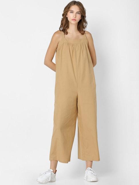 Only Iced Coffee Cotton Jumpsuits