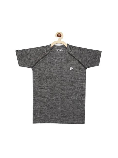 Chimprala Kids Grey Solid T-Shirt