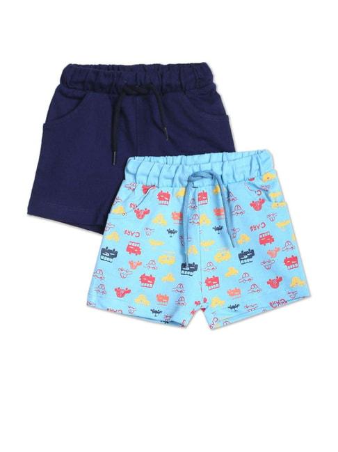 Donuts Kids Multicolor Printed Shorts - Pack of 2