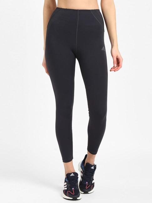 Adidas Grey Fitted TLRD HIIT 7/8 Tights