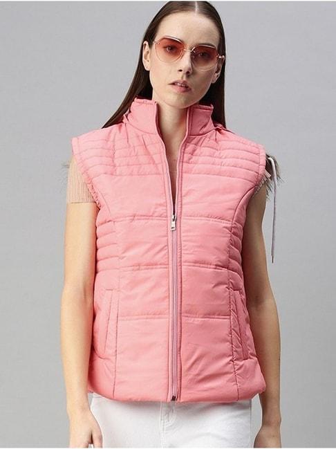 VOXATI Pink Quilted Jacket