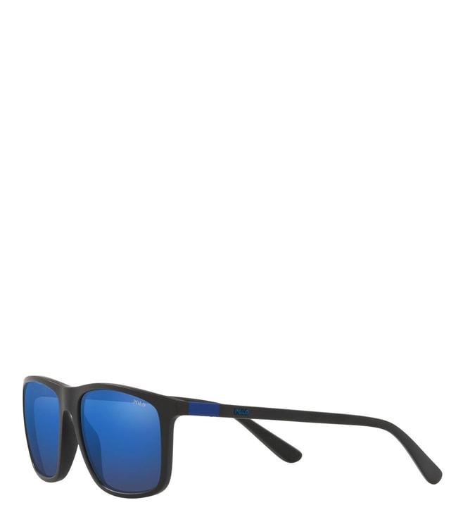 Polo Ralph Lauren Blue Square Sunglasses for Men