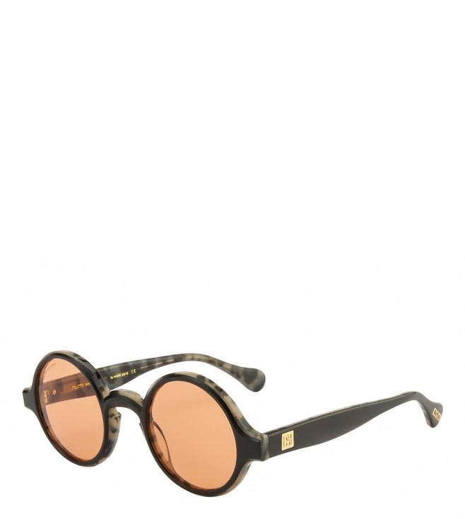 Numi Paris Orange Retro Sunglasses for Men