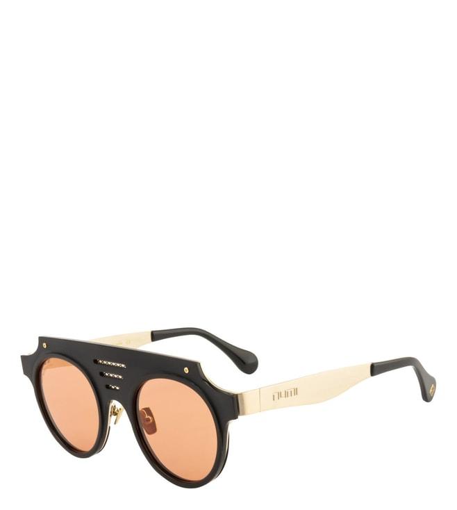 Numi Paris Orange Retro Sunglasses for Men