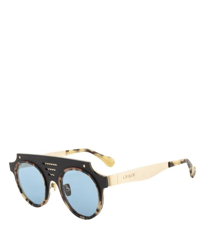 Numi Paris Blue Retro Sunglasses for Men