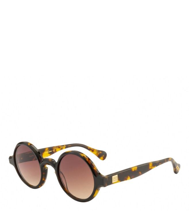 Numi Paris Brown Retro Sunglasses for Men