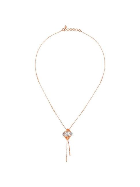 Mia by Tanishq 14k Gold & Diamond Necklace for Women