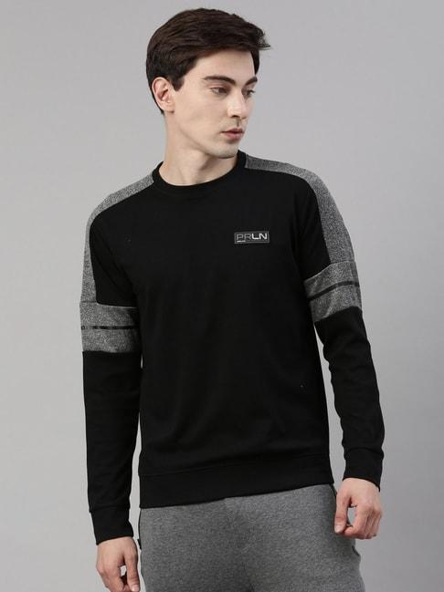 Proline Black Full Sleeves Sweatshirt
