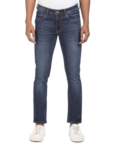 Ruggers Blue Skinny Fit Jeans