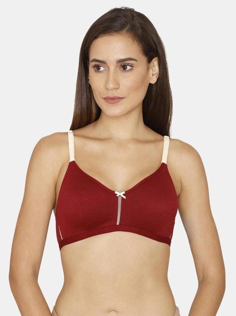 Coucou by Zivame Red Non-padded Bra