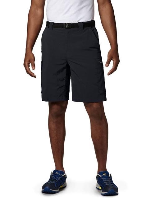 Columbia Black Regular Fit Silver Ridge Shorts