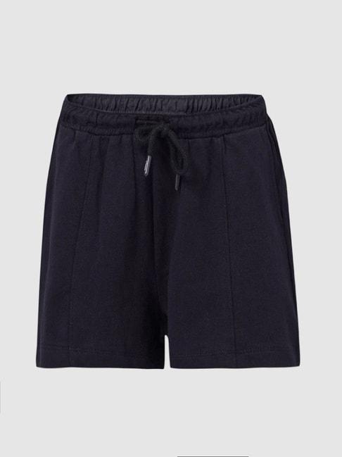KIDS ONLY Black Solid Shorts