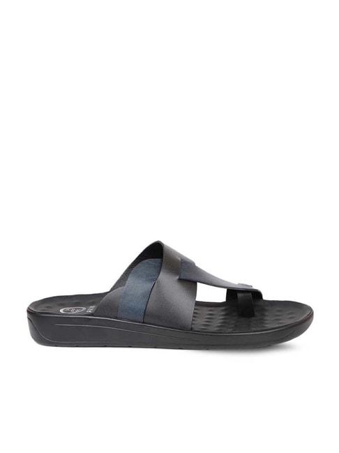 Privo by Inc.5 Men's Blue Toe Ring Sandals