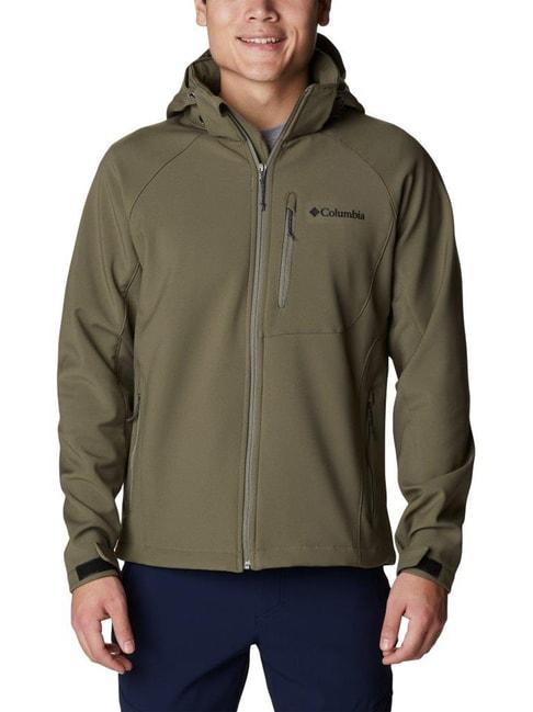 Columbia Men Green Cascade Ridge II Softshell Jacket